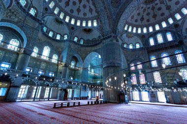 Sultanahmet Camii Sultan Ahmet Camii, Istanbul Türkiye iç.