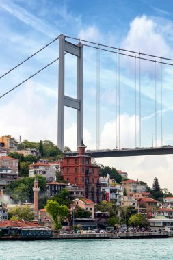 Boğaziçi Köprüsü, İstanbul Özel görünümü.