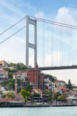Boğaziçi Köprüsü, İstanbul Özel görünümü.