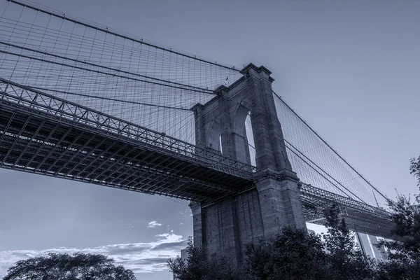 Brooklyn Köprüsü direci Detaylar — Stok fotoğraf