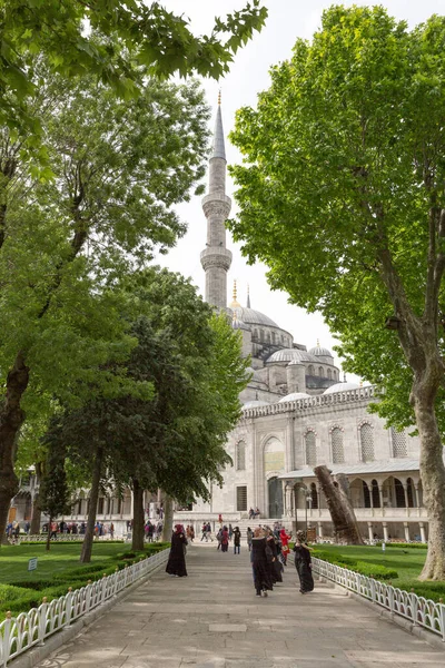 Επισκόπηση γύρω από το τζαμί, Κωνσταντινούπολη — Φωτογραφία Αρχείου