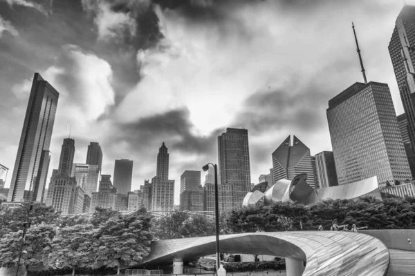 Chicagský panorama — Stock fotografie