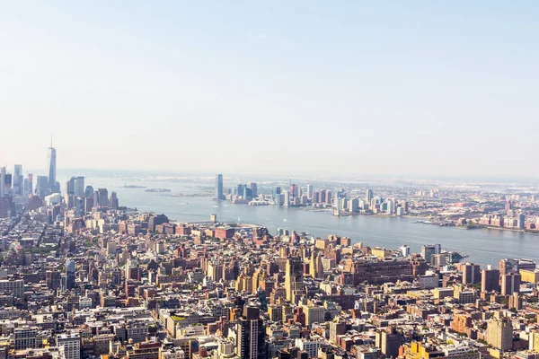 Manhattan luchtbeeld — Stockfoto