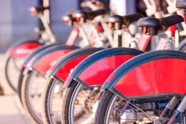 Bicycle sharing in London