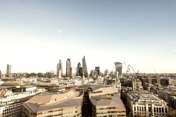 Вид Воздуха Лондонский Горизонт — стоковое фото