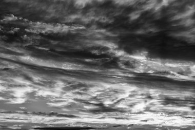 Güzel gökyüzü ve bulutlar