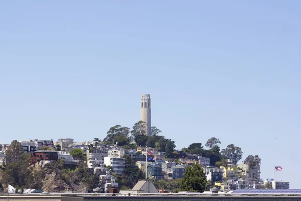 Hintergrund Der Skyline Von San Francisco — Stockfoto