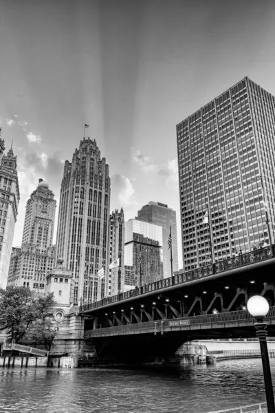 Chicago Ciudad Donde Nacieron Los Rascacielos —  Fotos de Stock