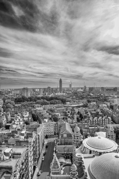 Skyline Londres Desde Catedral Westminster Imagen de stock