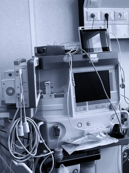 Apparecchiature Elettroniche Ospedale Concetto Medico — Foto Stock