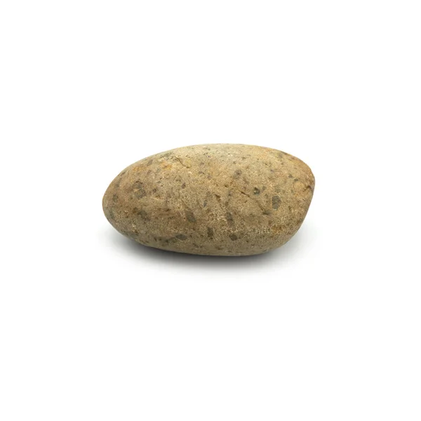 Pedra de imagem, isolada no fundo branco . — Fotografia de Stock