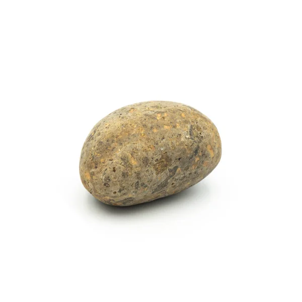 Pedra de imagem, isolada no fundo branco . — Fotografia de Stock