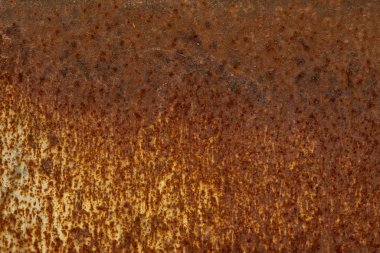 Çelik renkli paslı metal duvar dokusu..