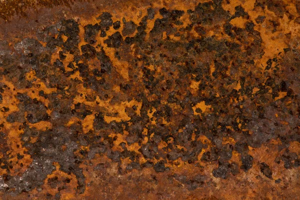 Steel colored rusty Stained metal wall texture pattern. — 스톡 사진