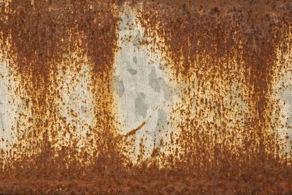 Steel colored rusty Stained metal wall texture pattern. — Stock Photo, Image