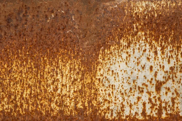 Steel colored rusty Stained metal wall texture pattern. — Stock Photo, Image