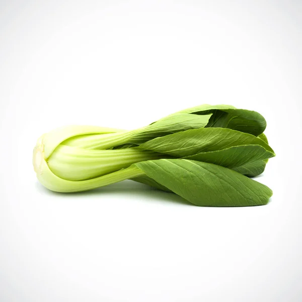 Pok Choi green vegetables on white background — 스톡 사진