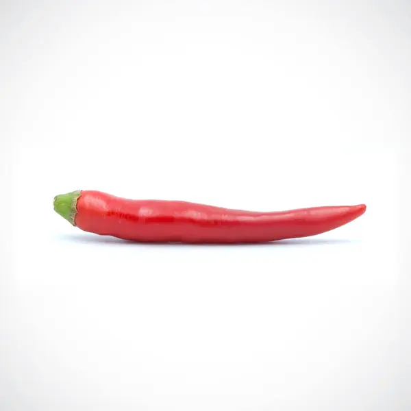 Red hot chili pepper isolated on the white background. — Stock Photo, Image