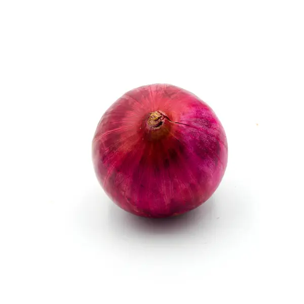 Fresh onion red isolated on the white background. — Stock Photo, Image