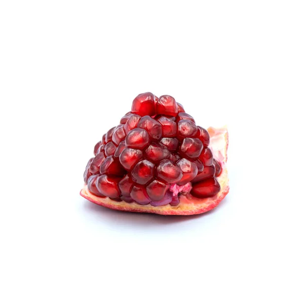 Pomegranate  isolated on the white background. — Stock Photo, Image