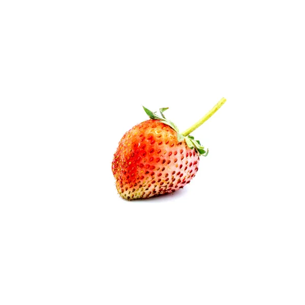 Non-toxic Fresh strawberries Isolated on the white background.