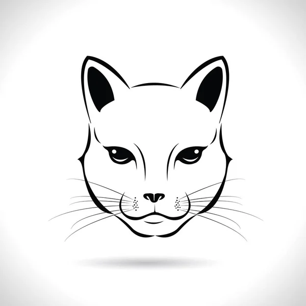 Beyaz arkaplanda kedi yüz tasarımı taşıyıcısı, Evcil Hayvanlar.