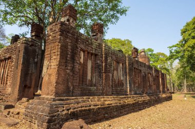 Kamphaeng 'deki Wat Tapınağı Phet Tarihi Park Tayland.