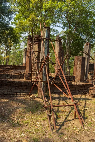 Wat Temple Kamphaeng Phet Historical Park Thailand — Stock Photo, Image