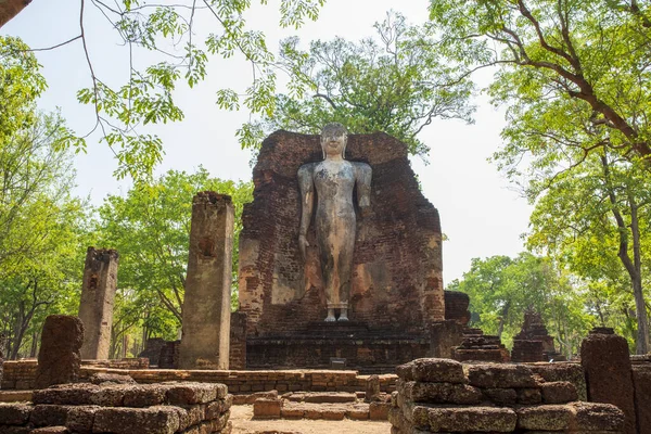 Kamphaeng 'deki Wat Tapınağı Phet Tarihi Park Tayland.