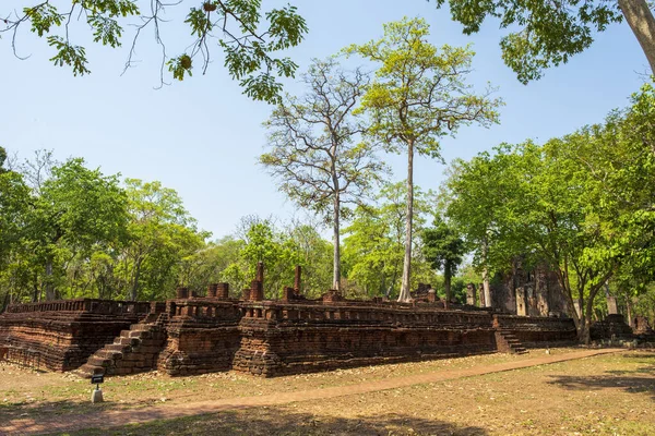 Wat Temple Kamphaeng Phet Historical Park Thailand — Stock Photo, Image