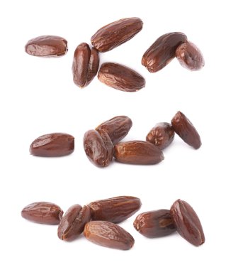 Tarihi meyve izole beyaz arka plan yüzeyi üzerinde yığını