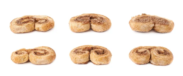 Set de cookies aisladas sobre el fondo blanco —  Fotos de Stock