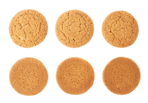 Set of cookies isolated over the white background — Stock Photo, Image