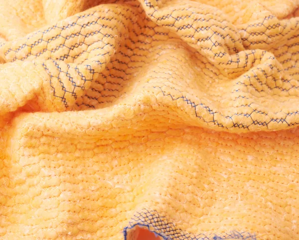 Textura de trapo de toalla arrugada como telón de fondo — Foto de Stock