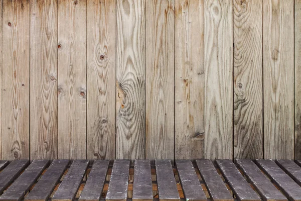 Brown wood plank wall texture — Stock Photo, Image