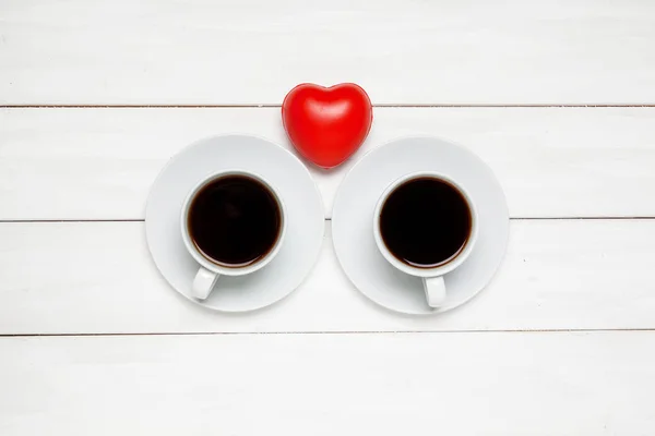 Cup coffee or black tea — Stock Photo, Image