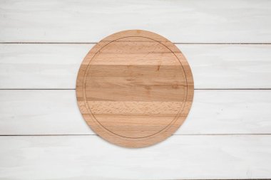 Kesme tahtası ahşap beyaz