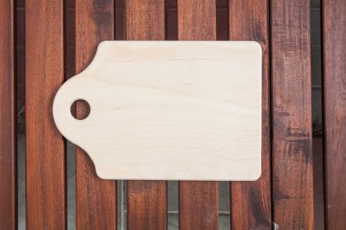 kesme tahtası Üstten Görünüm