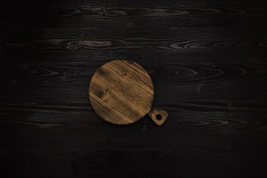 Kesme tahtası. Ahşap. Yemek. Mutfak. Tasarımlarınız için.