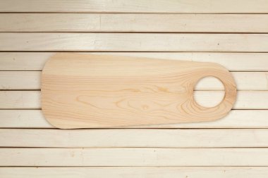 Kesme tahtası. Ahşap. Yemek. Mutfak. Tasarımlarınız için.