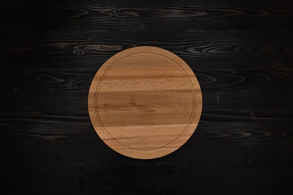 Skärbräda. Trä. Matlagning. Kök. För din design. — Stockfoto