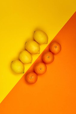 Limon. Narenciye. Yararlı meyve. Sarı. Tasarımlarınız için