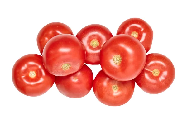 Une tomate. Rouge. Légumes utiles. Brillant. Régime alimentaire . — Photo