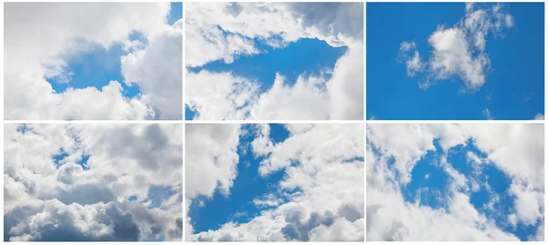 Impostare foto nuvola e cielo — Foto Stock