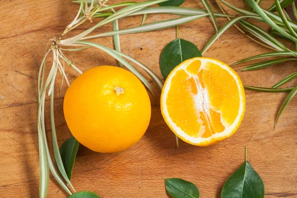 Oranžové plody na pozadí — Stock fotografie