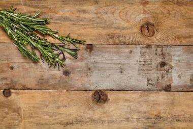 Taze yaprak biberiye arka plan üzerinde. Görünümü kadar yakın.