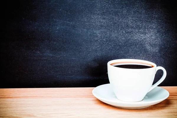 Chá de xícara ou café ligado — Fotografia de Stock