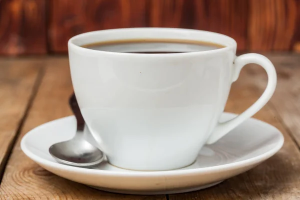 Xícara de chá ou colher de café — Fotografia de Stock