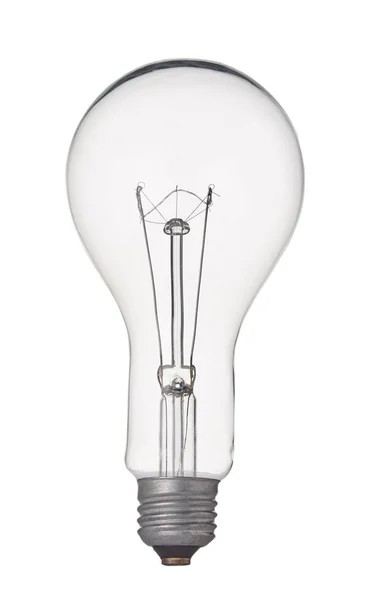 Light bulb isolated on white background, Close up. — Stockfoto