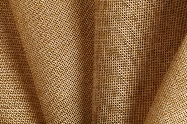 Golden fabric textile. Abstract Texture. Close up. — Stock Photo, Image